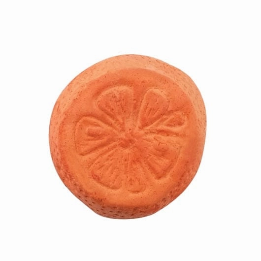 Living World Orange-Shaped Mineral Block for Birds