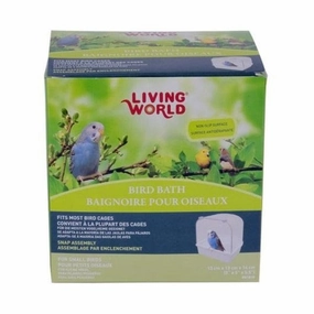 Living World Outside Adjustable Bird Bath