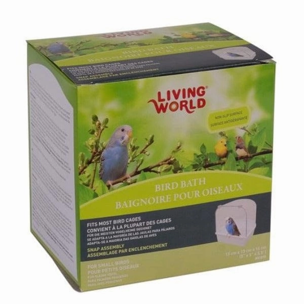 Living World Outside Adjustable Bird Bath