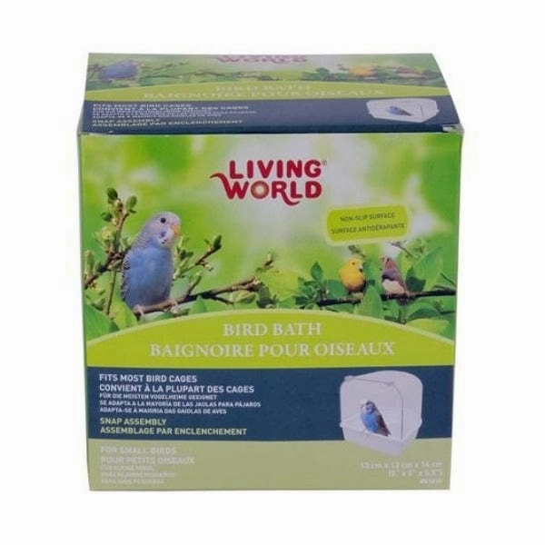 Living World Outside Adjustable Bird Bath
