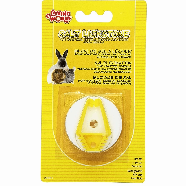 Living World Salt Lickstone for Small Animals