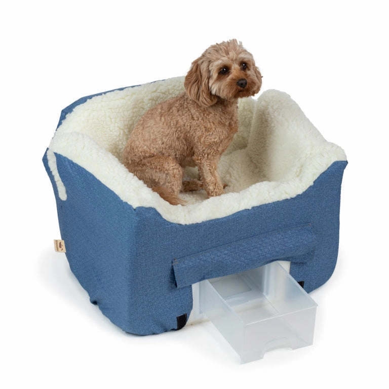 Lookout II Dog Car Seat Denim Diamond
