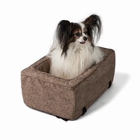 Luxury Console Dog Car Seat Merlin Camel
