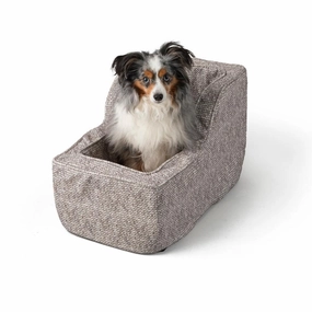 Luxury Highback Console Dog Car Seat Merlin Linen