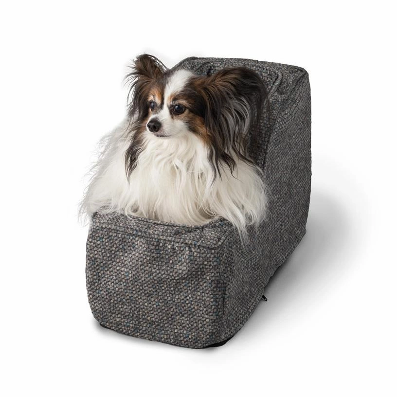 Luxury Highback Console Dog Car Seat Merlin Pewter