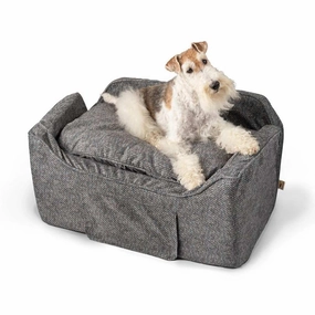 Luxury Lookout II Dog Car Seat Merlin Pewter