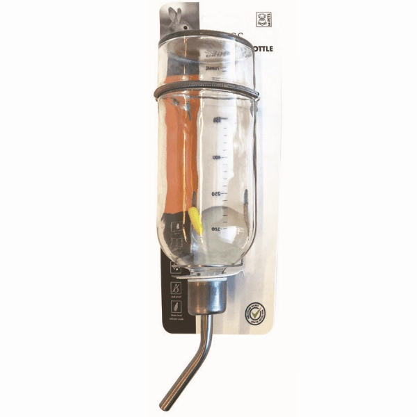 M-PETS Glass Drinking Bottle