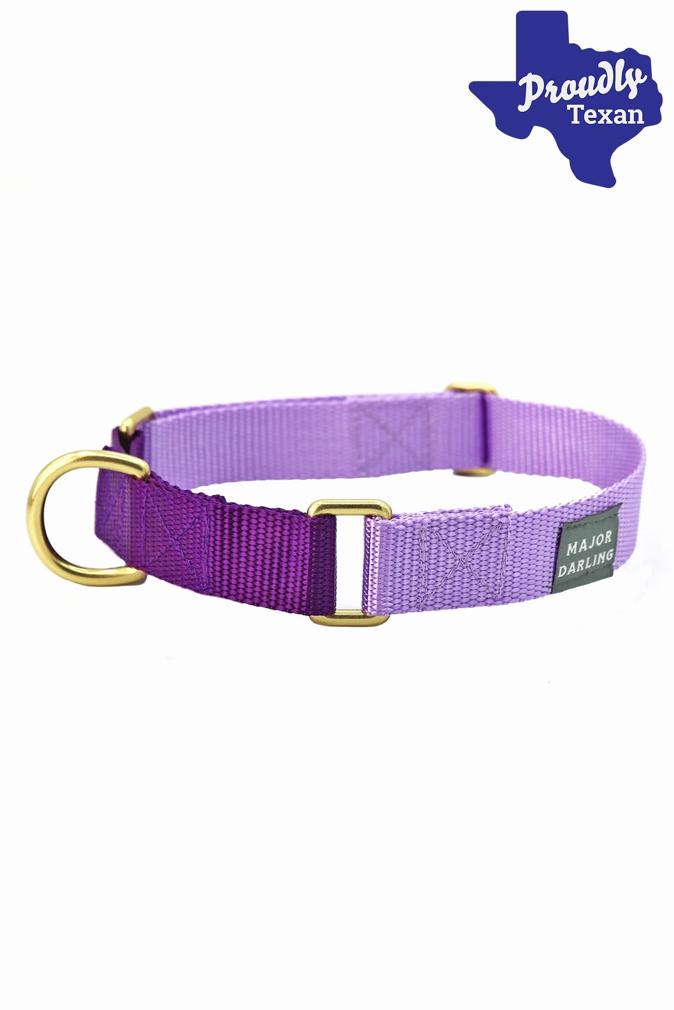 Major Darling Lilac And Violet Dog Martingale Collar