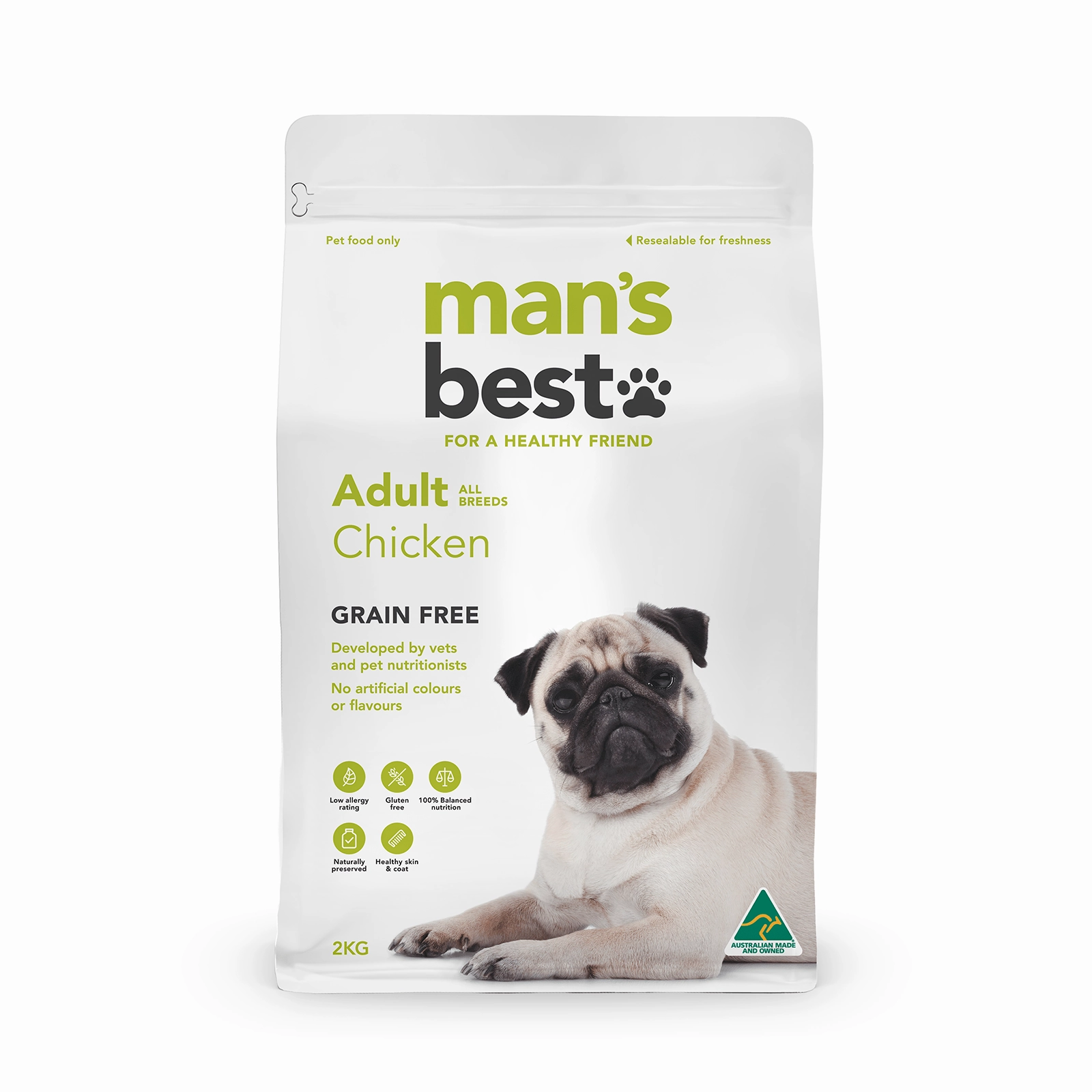 Man's Best Dog Food Adult Chicken