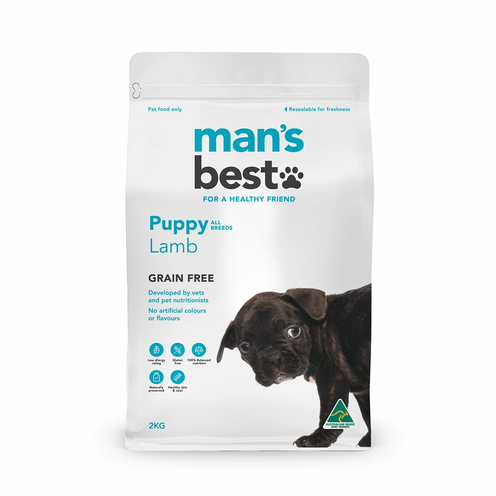 Man's Best Dog Food Puppy Lamb