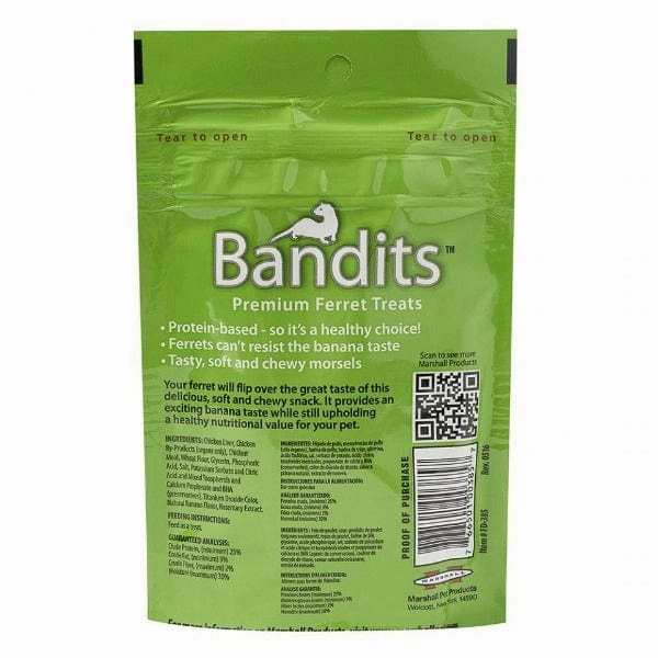 Marshall Bandits Banana Flavour Premium Ferret Treats
