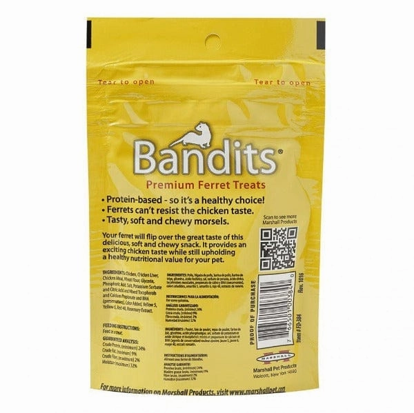 Marshall Bandits Chicken Flavour Premium Ferret Treats