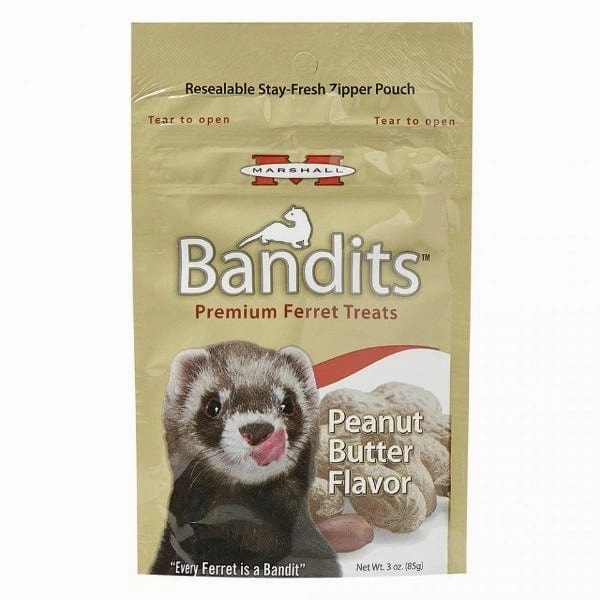 Marshall Bandits Peanut Butter Flavour Premium Ferret Treats