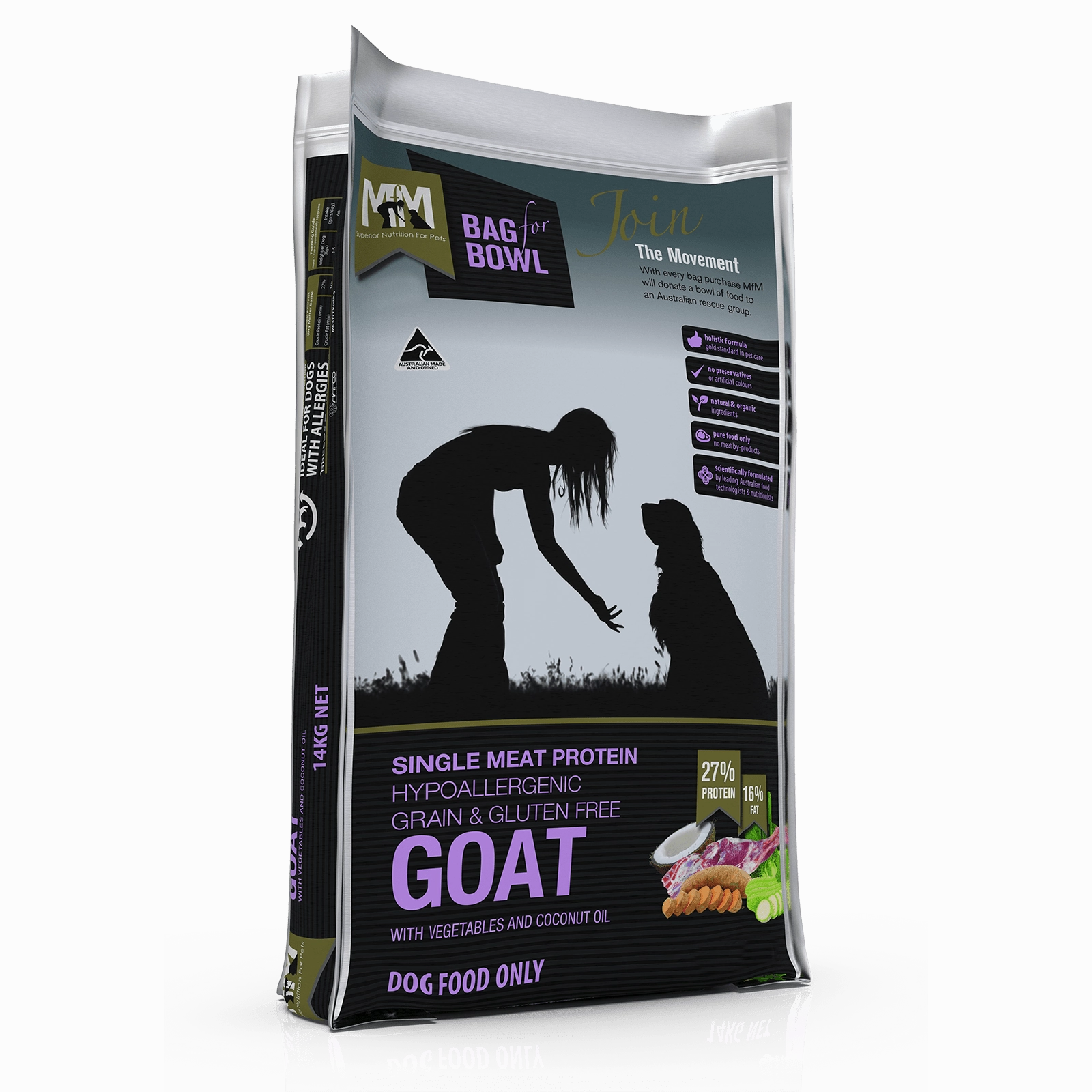 Meals For Mutts Dog Food Adult Single Protein Goat