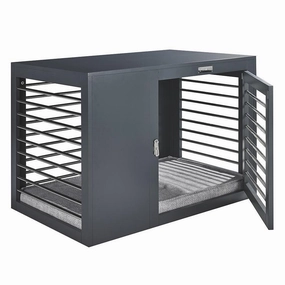 Moderno Dog Crate Grey