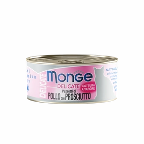 Monge Cat Delicate Chicken with Ham 80g