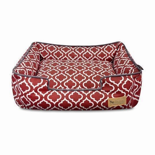 Moroccan Lounge Dog Bed Marsala