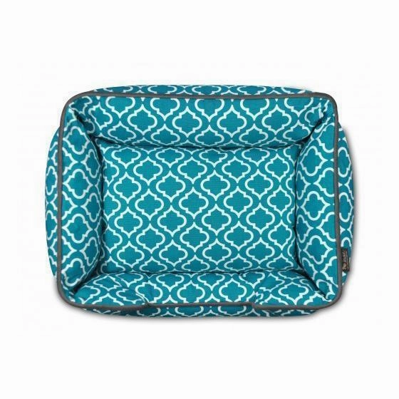 Moroccan Lounge Dog Bed Teal