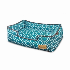 Moroccan Lounge Dog Bed Teal