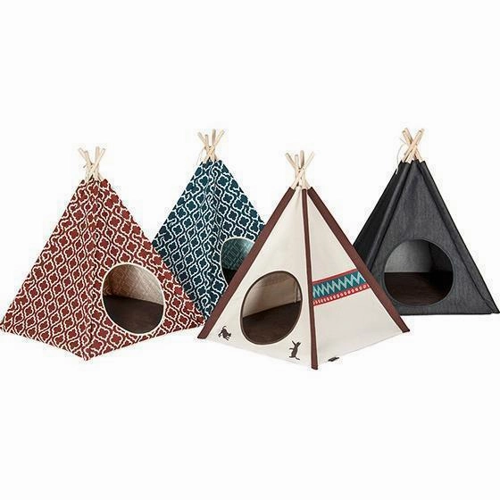Moroccan Teepee Dog Bed Marsala