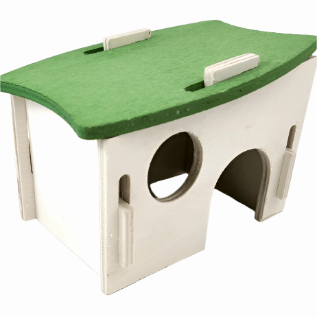 Moss Hollow Hamster Wood House