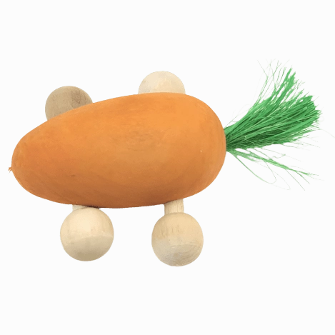 Moss Hollow Rolling Carrot Toy