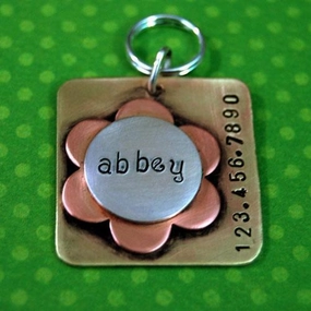 Multi Metal Dog ID Tag
