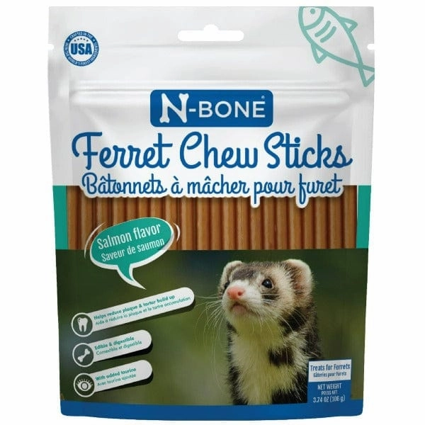 N-Bone Ferret Chew Treats Salmon Flavour