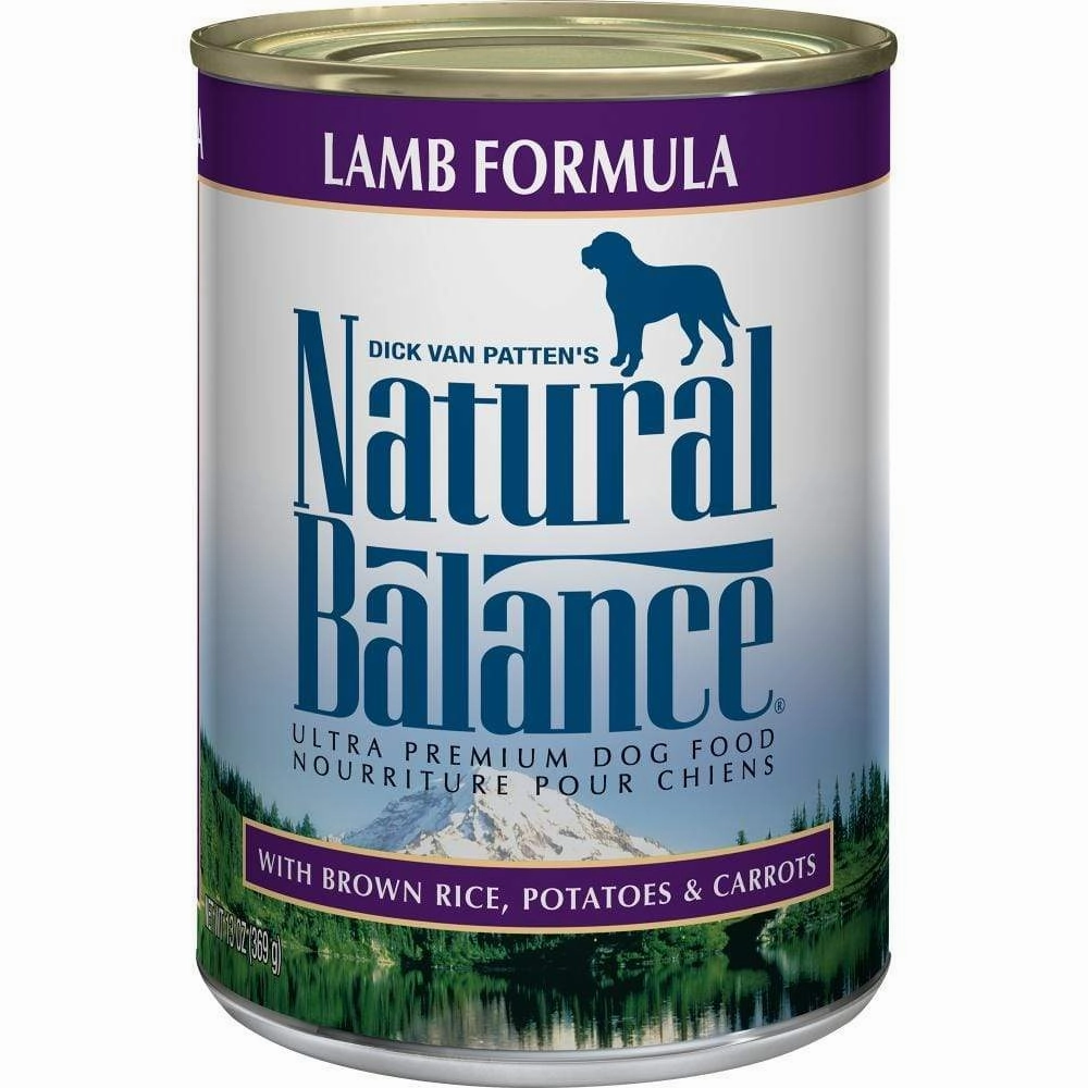 Natural Balance Ultra Premium Lamb Formula Canned Dog Food