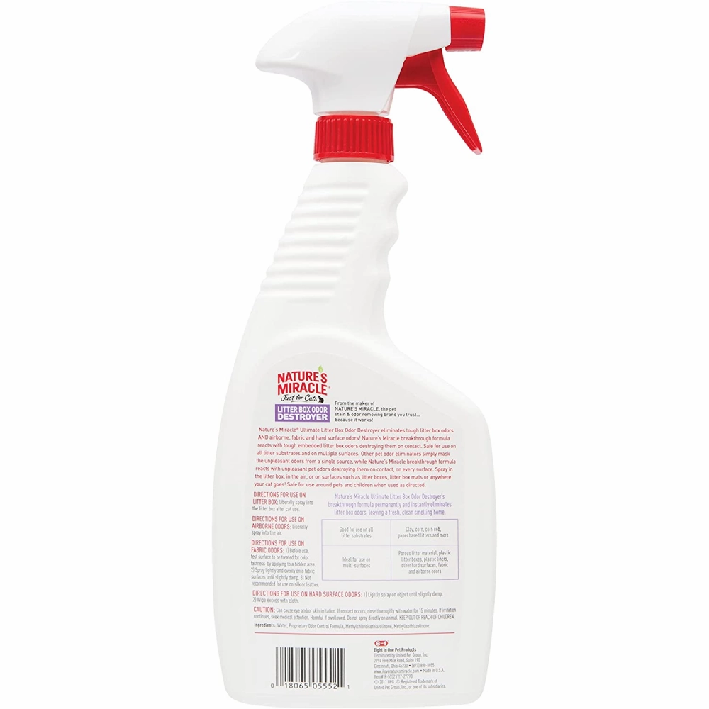 Natures Miracle Litter Box Odor Destroyer for Cats