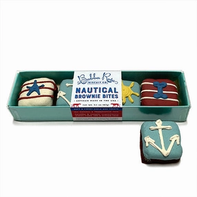 Nautical Brownie Bites Boxed Dog Treats