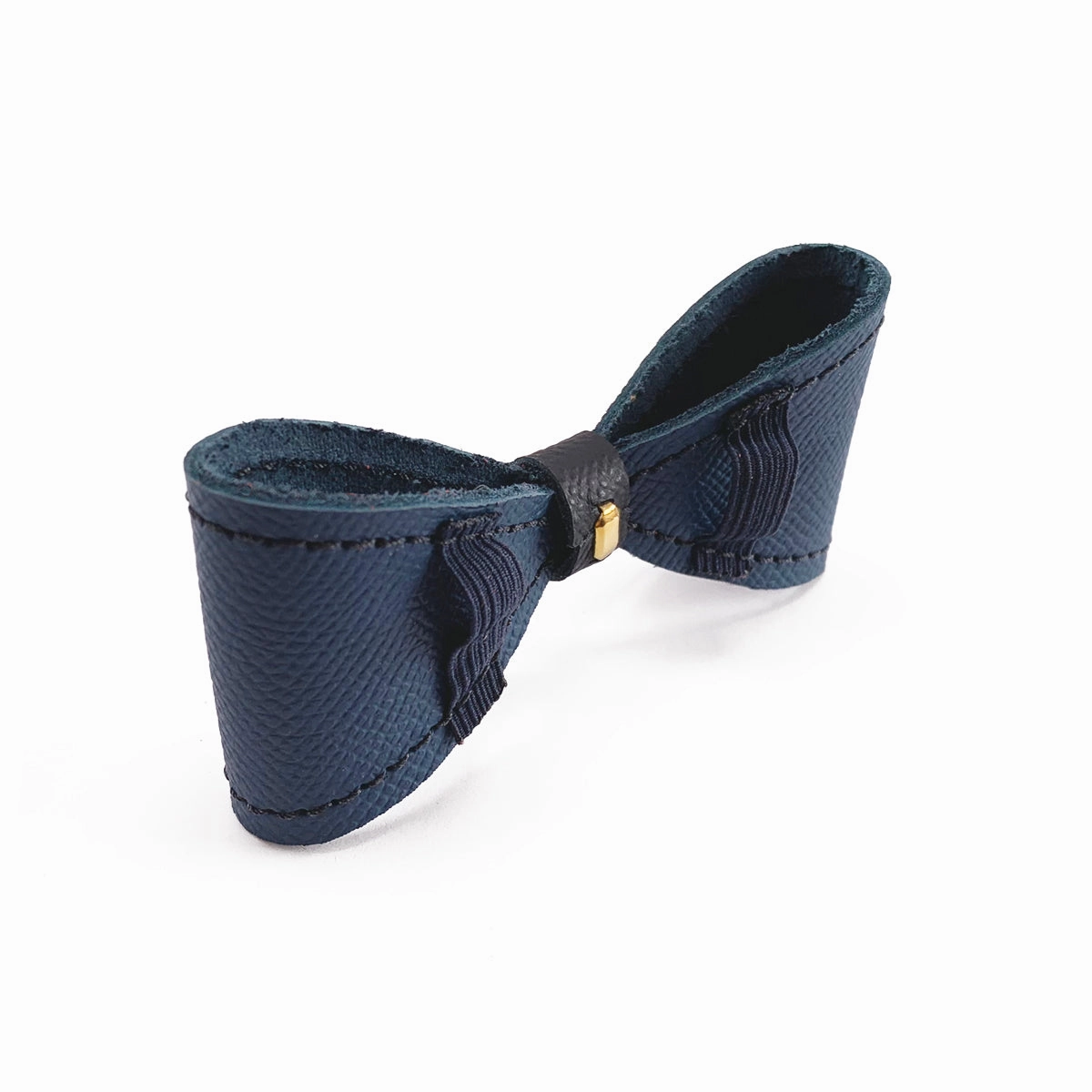 Nixon Leather Orion Blue/Black Alex Dog Bow Tie Slider
