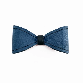 Nixon Leather Orion Blue/Black Alex Dog Bow Tie Slider