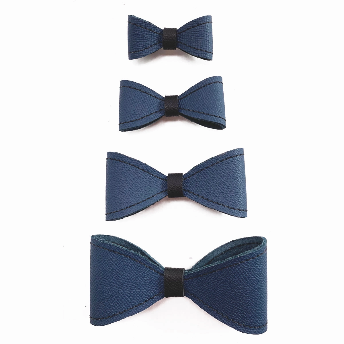 Nixon Leather Orion Blue/Black Alex Dog Bow Tie Slider