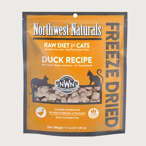 NORTHWEST NATURALS Freeze-Dried Raw Duck Recipe for Cats