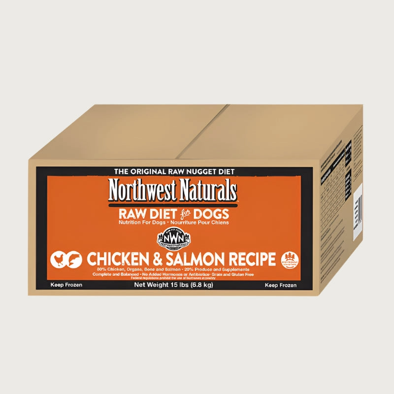 NORTHWEST NATURALS Frozen Raw Chicken & Salmon Recipe for Dogs