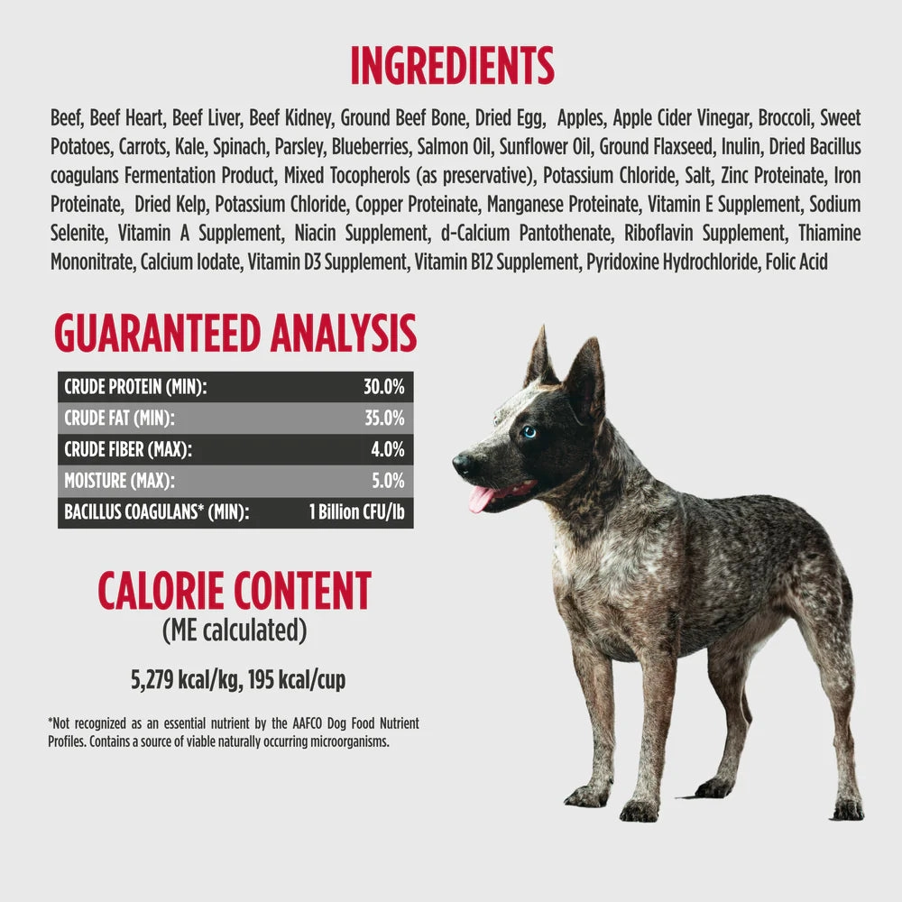 Nulo Freeze-Dried Raw Dog Food - Beef & Apple