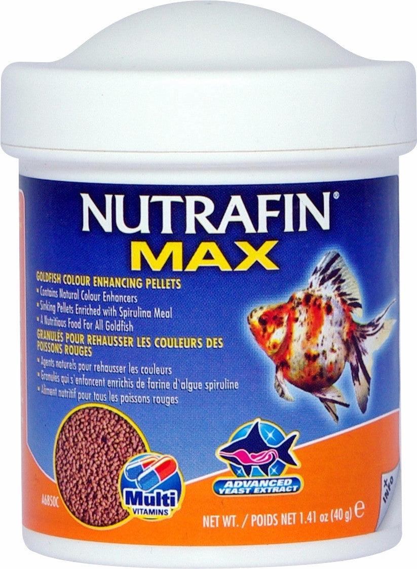 Nutrafin Max - Goldfish Colour Enhancing Pellets (40g)