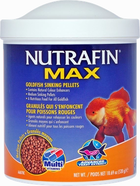 Nutrafin Max - Medium Goldfish Sinking Pellets (530g)