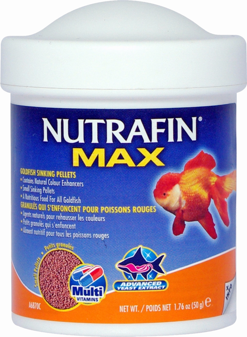Nutrafin Max - Small Goldfish Sinking Pellets (100g)