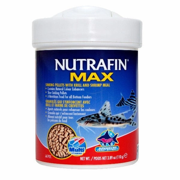 Nutrafin Max Sinking Pellets with Krill and Shrimp Meal
