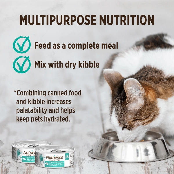 Nutrience Grain Free Turkey, Chicken & Duck Pate Canned Cat Food