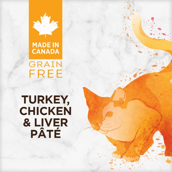 Nutrience Grain Free Turkey, Chicken & Liver Pate Canned Cat Food