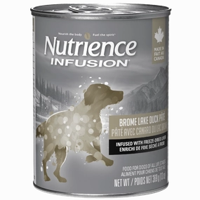 Nutrience Infusion Pate with Brome Lake Duck Canned Dog Food