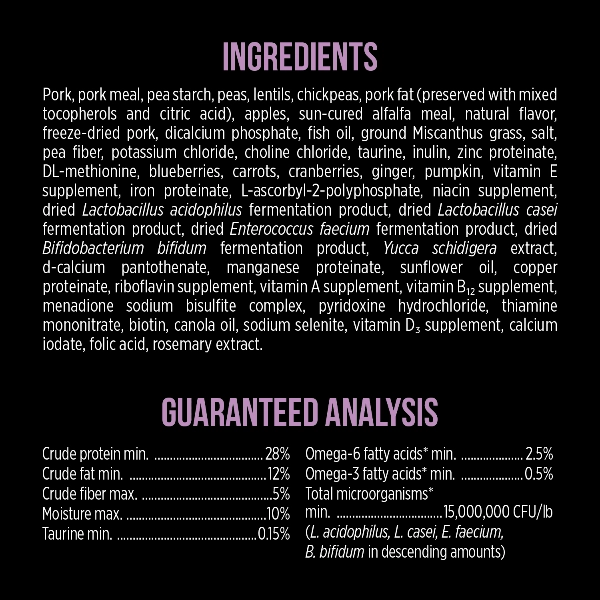 Nutrience SubZero Pork & Apple Limited Ingredient Dry Dog Food