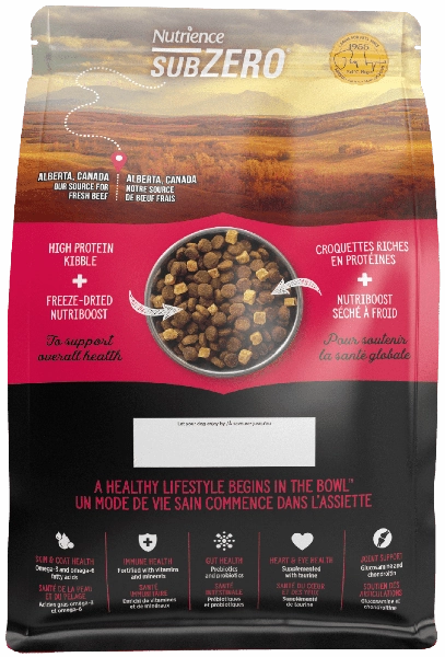 Nutrience SubZero Prairie Red High Protein Dry Dog Food