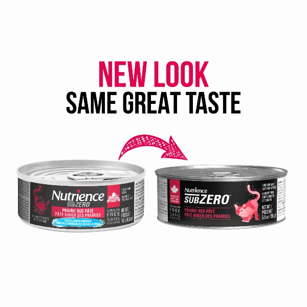 Nutrience SubZero Prairie Red Pate Canned Cat Food