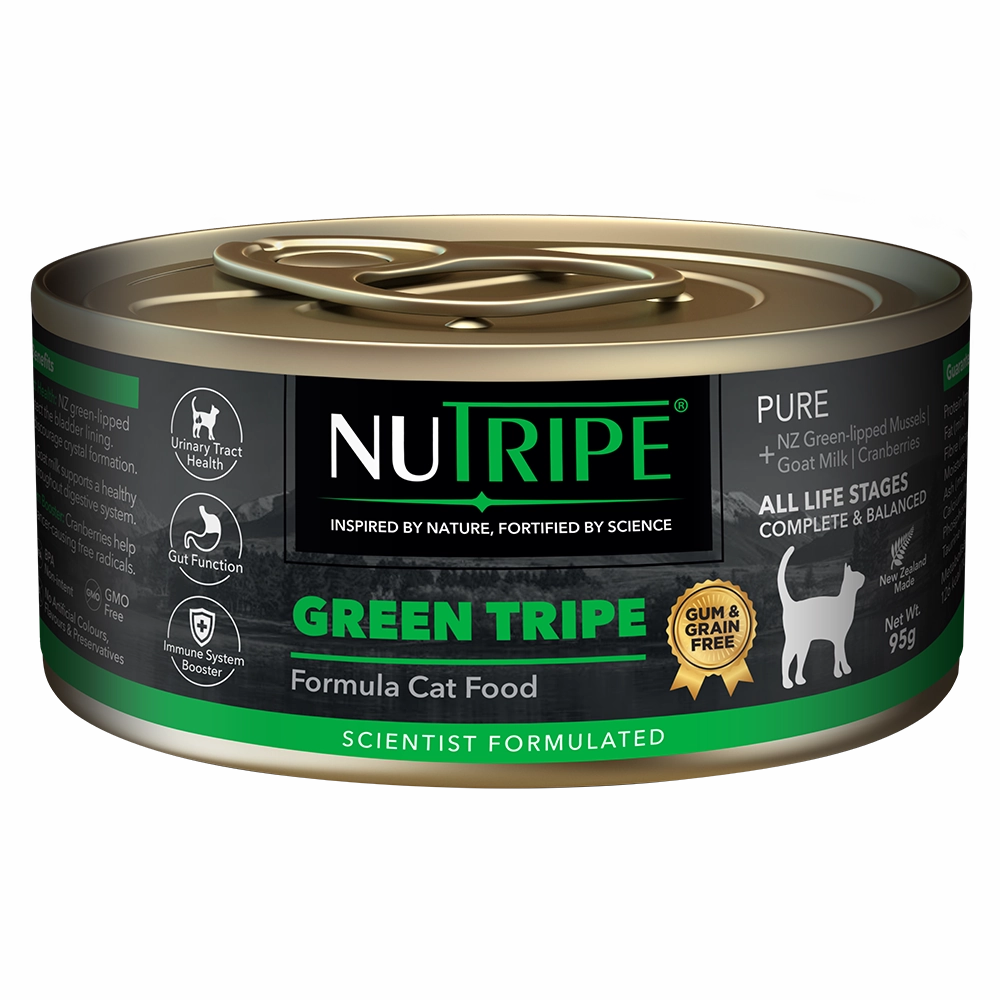 Nutripe Cat Gum & Grain Free Pure Green Tripe 95g