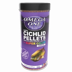 Omega One Cichlid Pellets; Large Sinking