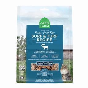 OPEN FARM Freeze-Dried Raw Surf & Turf Recipe for Cats